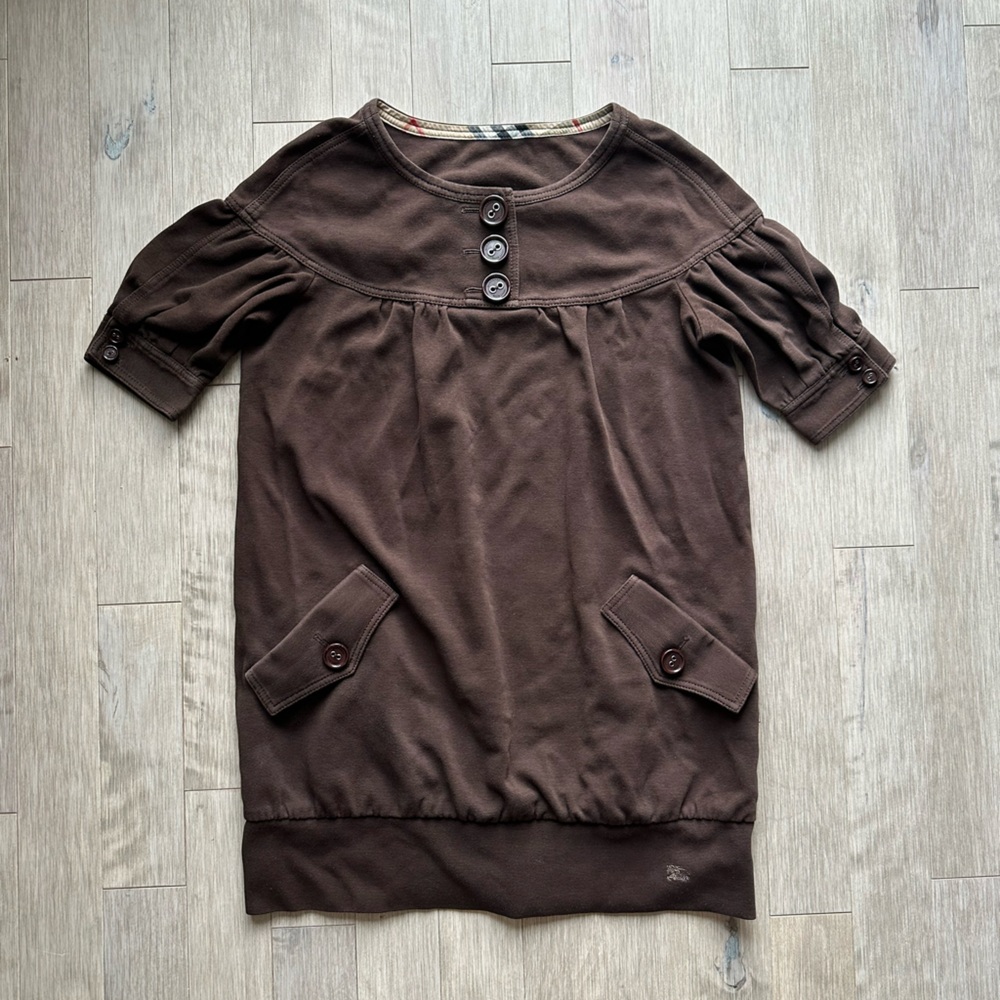 Burberry Blue Label‎ Japan Brown Dress Y2K Size 38